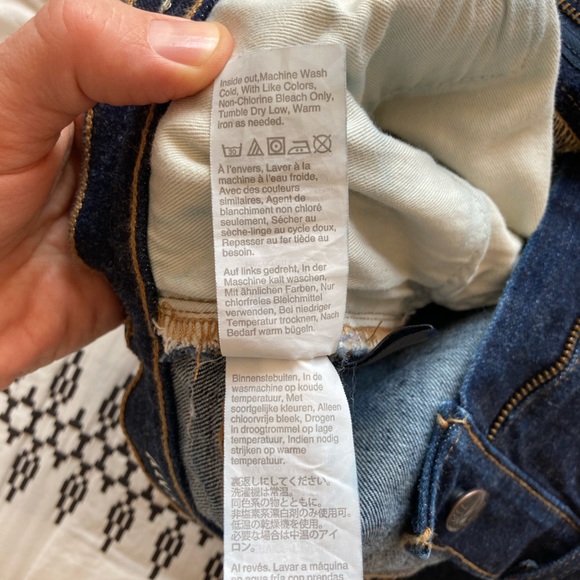 Madewell Skinny Jeans in Rinse Wash 32x32 - Picture 6 of 8